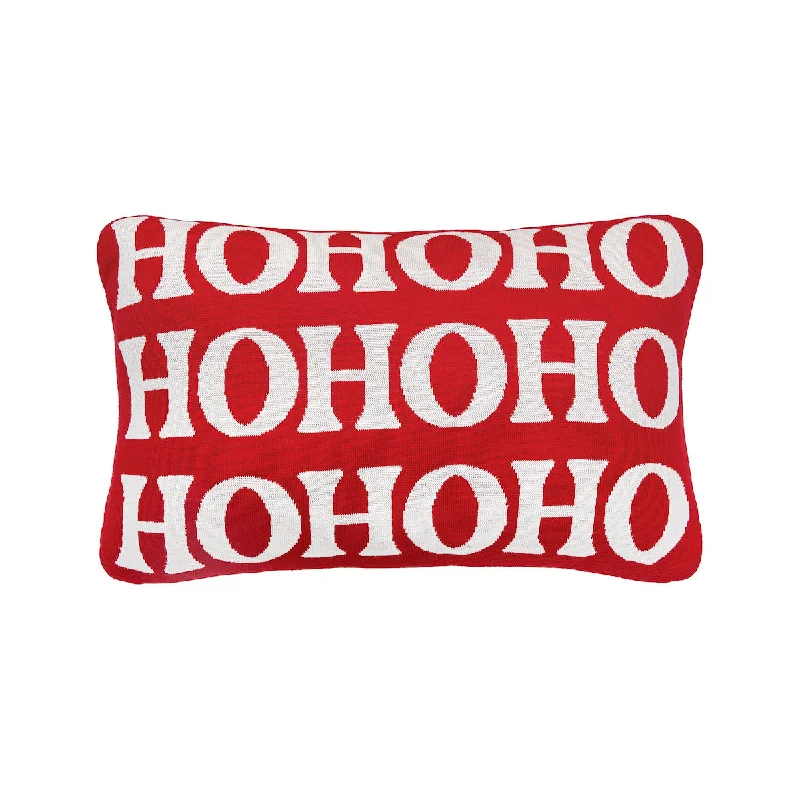 Travel Pillows for Long JourneysHo Ho Ho Reversible Pillow