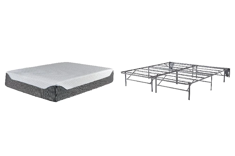 Innerspring mattresses with coil counts for support14 Inch Chime Elite Mattress with Foundation