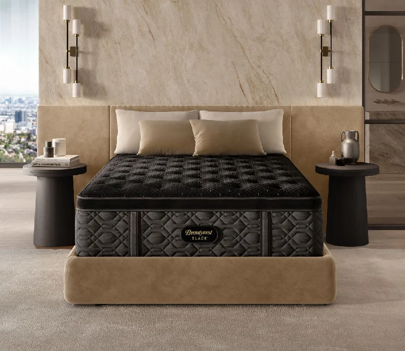 Queen - size mattresses for couples and standard bedroomsBeautyrest Black Series Three Plush Pillow Top Mattress Queen - size mattresses for couples and standard bedroomsBeautyrest Black Series Three Plush Pillow Top Mattress