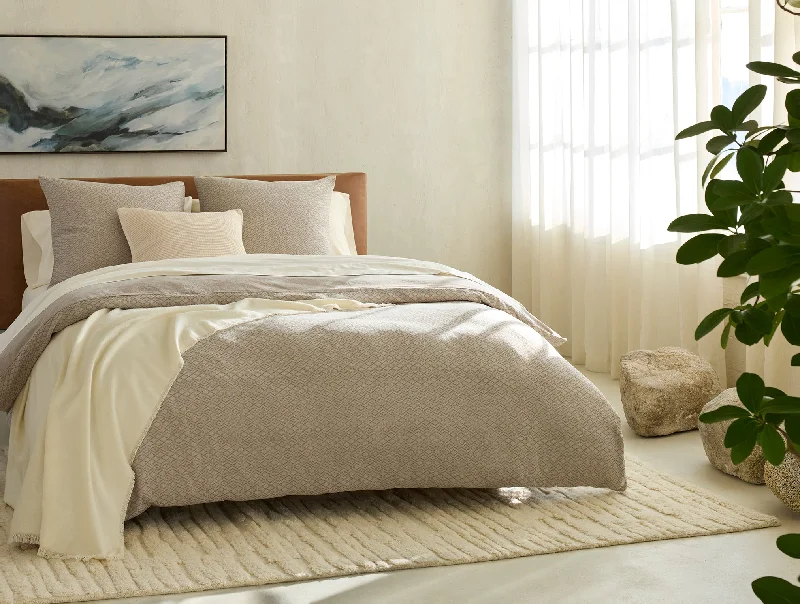 Cotton Pillows for Natural ComfortCapitola Organic Duvet Cover