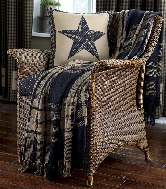 King - size blankets to cover large beds comfortablySturbridge Throw - Black