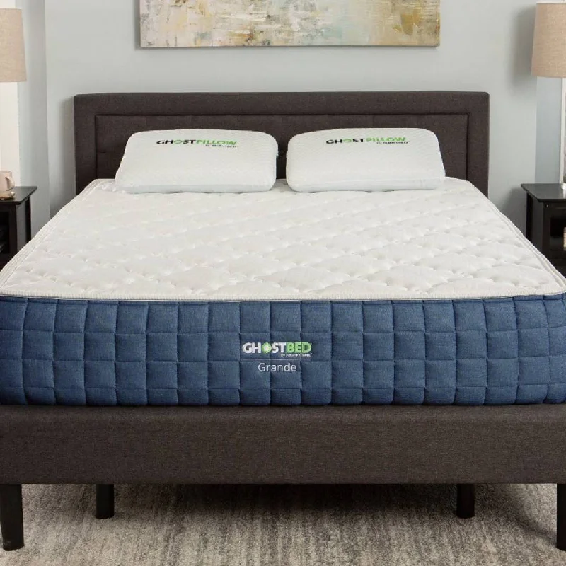 Natural latex and organic cotton blend mattressesGhostbed Grande Memory Foam 14" Mattress