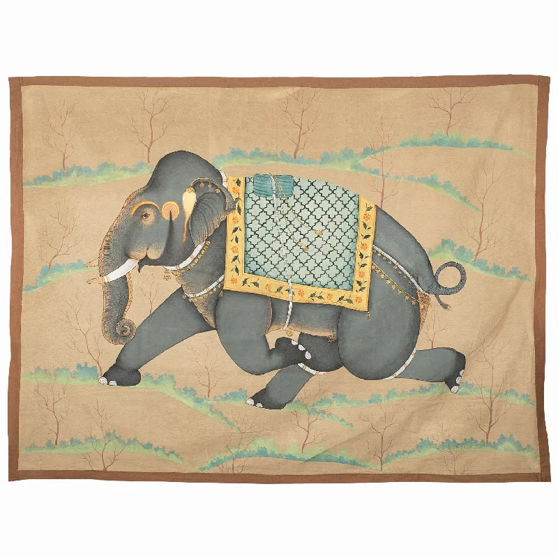 Hypoallergenic Pillows for Allergy SufferersElephant On Green Grass Tapestry