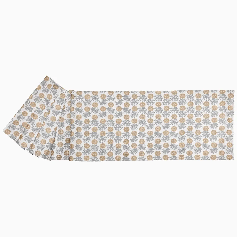 Soft and Fluffy Pillows for Bedroom ComfortSabah Metallic Table Runner