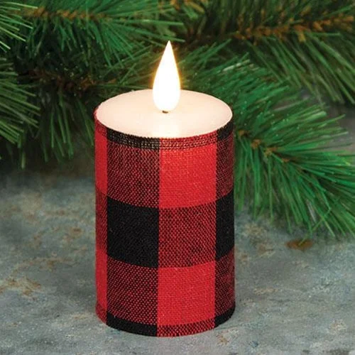 Bed skirts with a metallic thread for a touch of glamourLodge LED Votive 2" x 4.25"