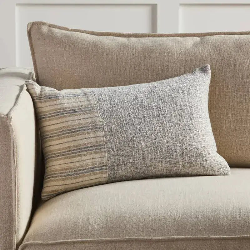 Square Pillows for Modern Home DecorJaipur Living Tanzy Madelia Lumbar Pillow