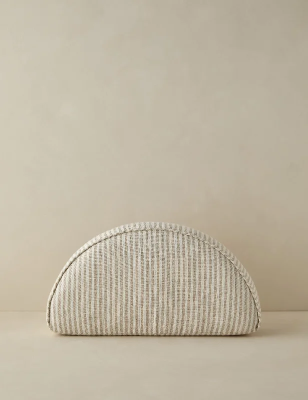 Hypoallergenic Pillows for Allergy SufferersDarrow Linen Half-Disc Pillow