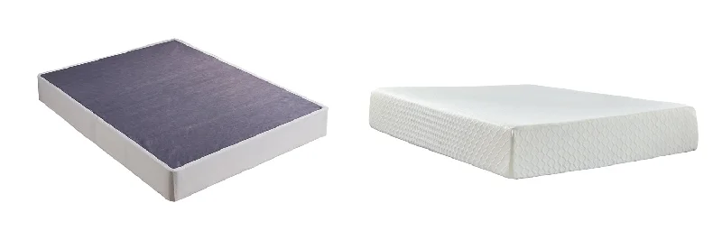 Gel - infused memory foam mattresses for cooler sleepChime 12 Inch Memory Foam Mattress with Foundation