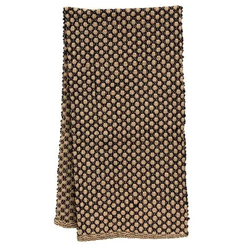 Bed skirts with a tropical print for a vacation - inspired feelBlack & Tan Cottage Weave Extra Long Runner Bed skirts with a tropical print for a vacation - inspired feelBlack & Tan Cottage Weave Extra Long Runner