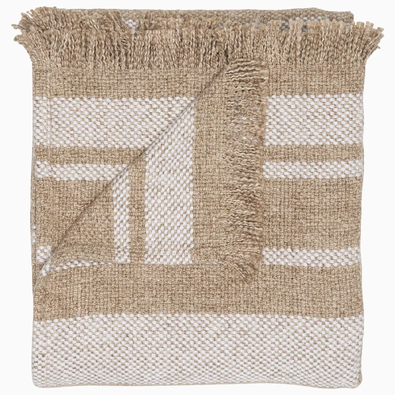 Round Pillows for Boho-Style InteriorsEkram White Throw