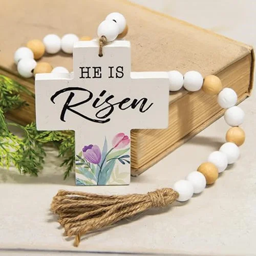 Bed skirts with a football - team - colored patternHe Is Risen Wooden Bead Garland w/Cross Bed skirts with a football - team - colored patternHe Is Risen Wooden Bead Garland w/Cross