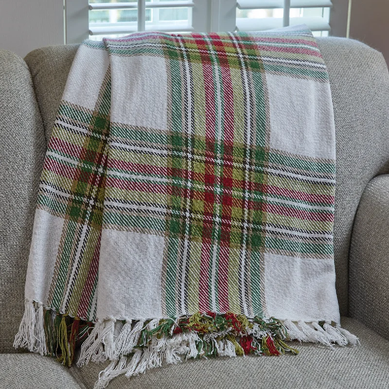 Mohair blankets with a unique sheen and softnessBalsam Berry Throw