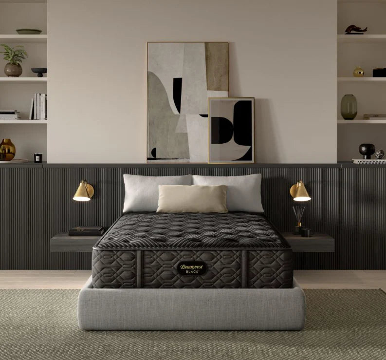 Natural latex and organic cotton blend mattressesBeautyrest Black Series One Plush King Mattress Natural latex and organic cotton blend mattressesBeautyrest Black Series One Plush King Mattress