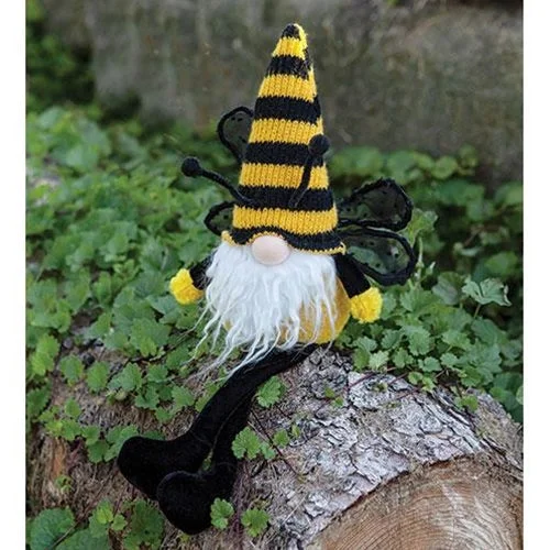 Bed skirts with a modern minimalist designBuzzing Gnome Bee w/Dangle Legs