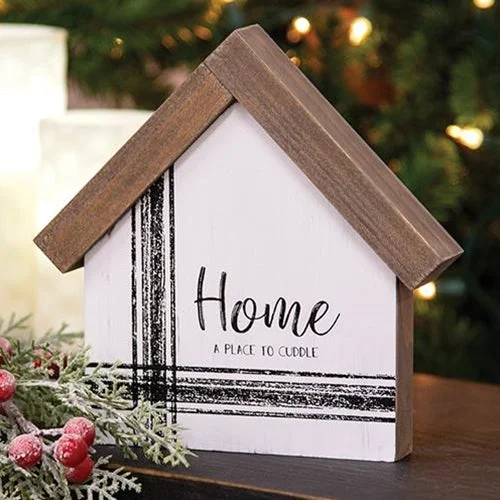 Bed skirts with a beach - themed printA Place to Cuddle Wooden House Sitter
