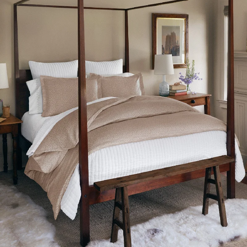 Down Alternative Pillows for Ethical ChoicesHuma Sand Duvet Set