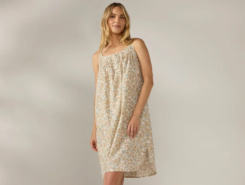 Round Pillows for Boho-Style InteriorsWomen's Isla Organic Cotton Nightgown