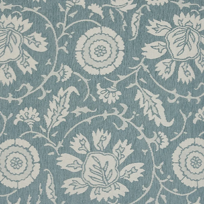 Round Pillows for Boho-Style InteriorsKimari Mist Coverlet Swatch