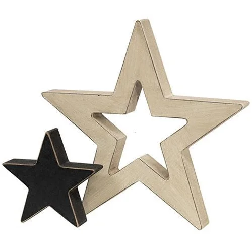 Bed skirts with a high - thread count for a quality feel2/Set Black & White Cutout Stars Bed skirts with a high - thread count for a quality feel2/Set Black & White Cutout Stars