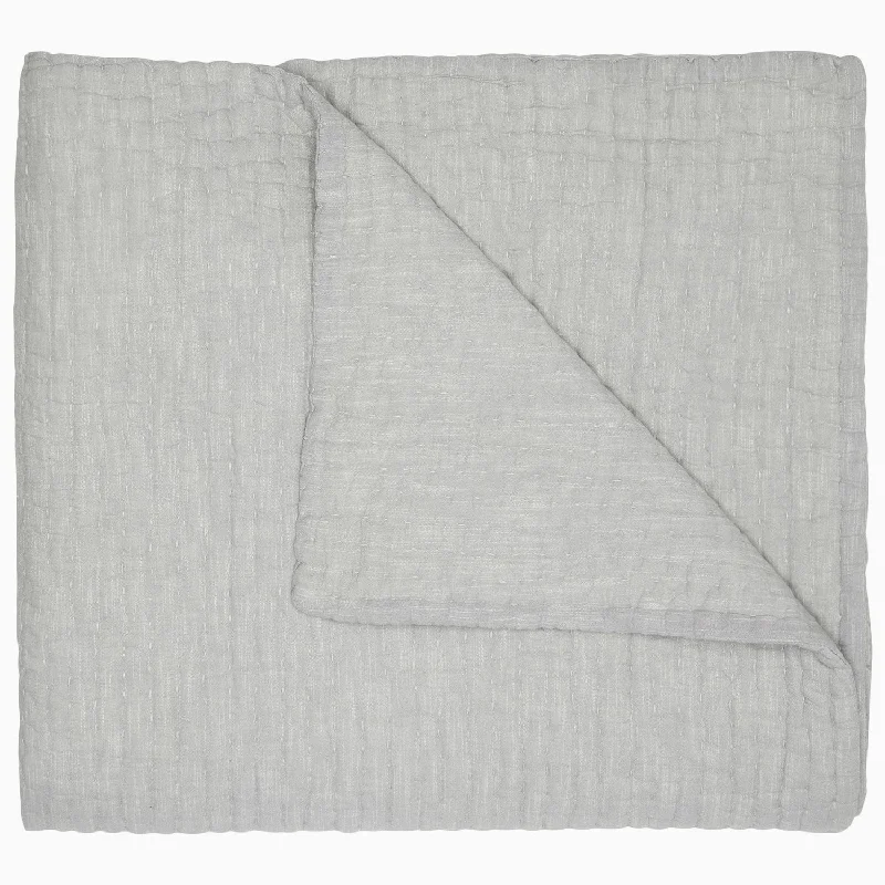 Orthopedic Pillows for Back Pain ReliefVivada Light Gray Woven Quilt
