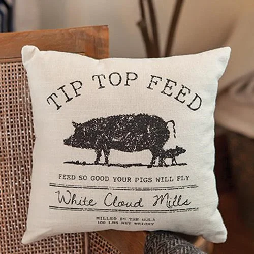 Bed skirts with a flannel material for a cozy winter optionTip Top Feed Farmhouse Pillow Bed skirts with a flannel material for a cozy winter optionTip Top Feed Farmhouse Pillow