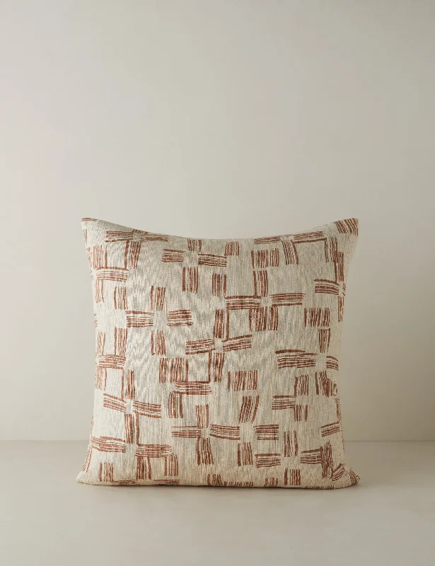 Bolster Pillows for Sofa DecorationCrossmarks Silk Pillow by Élan Byrd