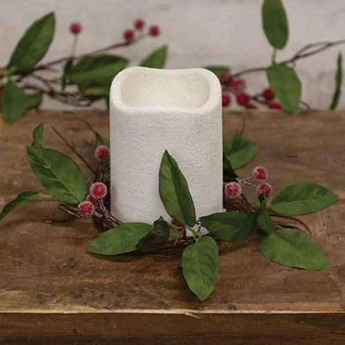 Bed skirts with a Christmas - themed patternBurgundy Sugar Berry & Herb Ring