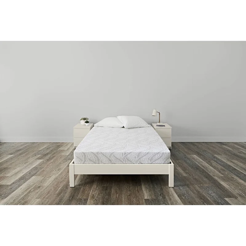 Memory foam mattresses for pressure relief and contouringSerta SleepTrue Kirkling II Medium Gel Memory Foam 8-inch Mattress