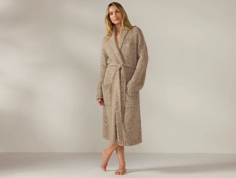 Firm Pillows for Side SleepersWomen's Andes Suri Alpaca Knit Robe