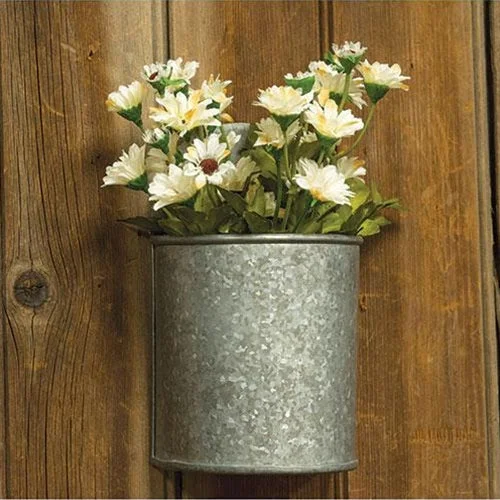 Velvet bed skirts for a luxurious and elegant appearanceGalvanized Wall Planter