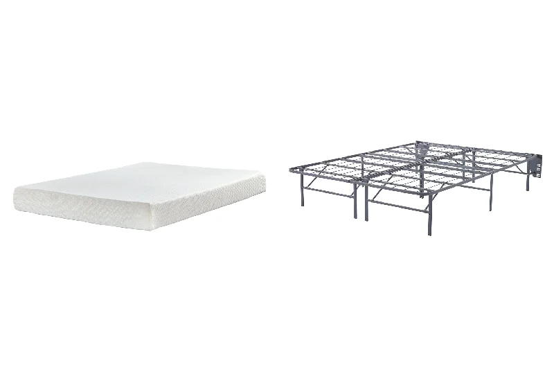Polyester - foam mattresses for budget - friendly optionsChime 8 Inch Memory Foam Mattress with Foundation