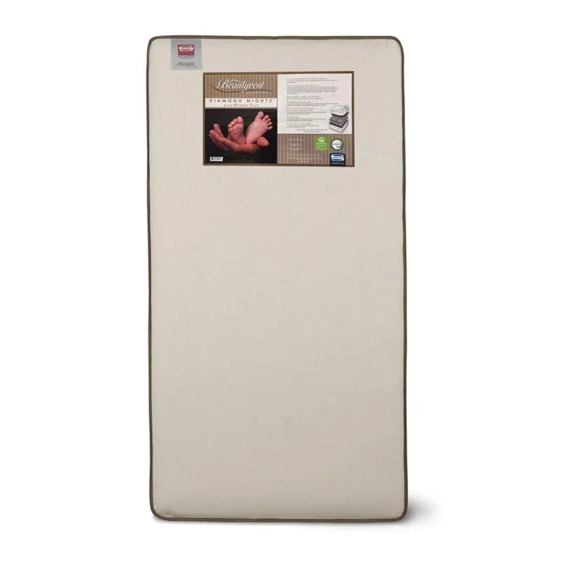 Organic cotton mattresses for a chemical - free sleep surfaceSimmons New Beginnings Crib Mattress