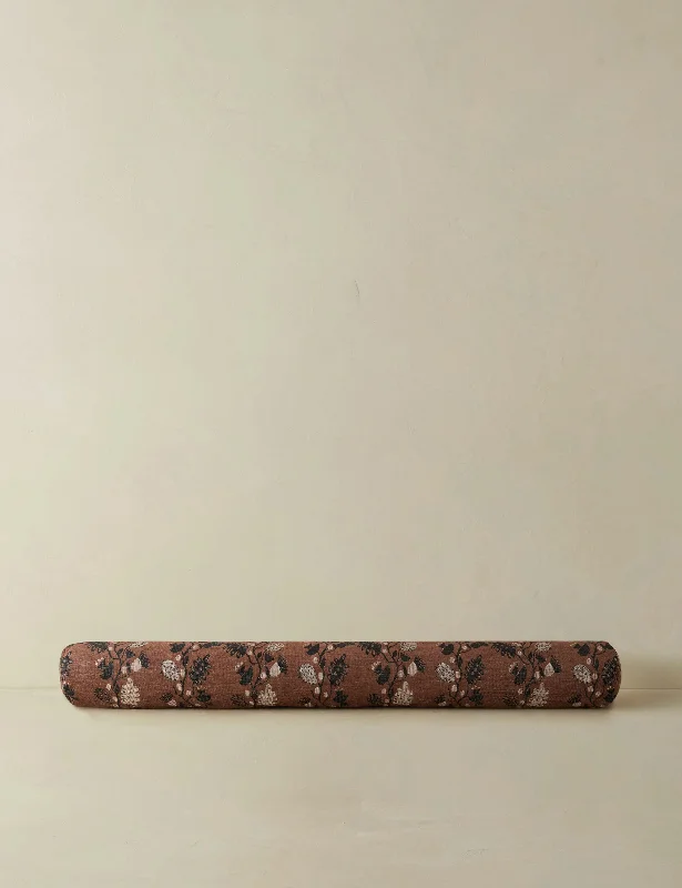 Round Pillows for Boho-Style InteriorsVini Botanical Jacquard Long Bolster Pillow by Sarah Sherman Samuel Round Pillows for Boho-Style InteriorsVini Botanical Jacquard Long Bolster Pillow by Sarah Sherman Samuel