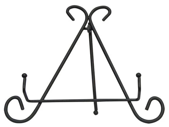 Bed skirts with a lace trim for a romantic touchIron Easel 4"