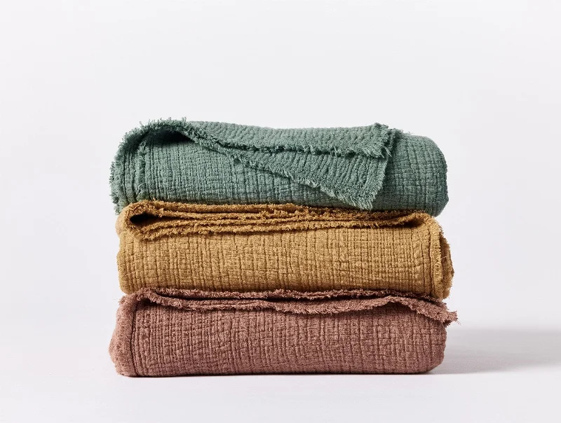 Silk Pillows for Smooth Skin and HairTopanga Organic Matelasse Throw - Renewed