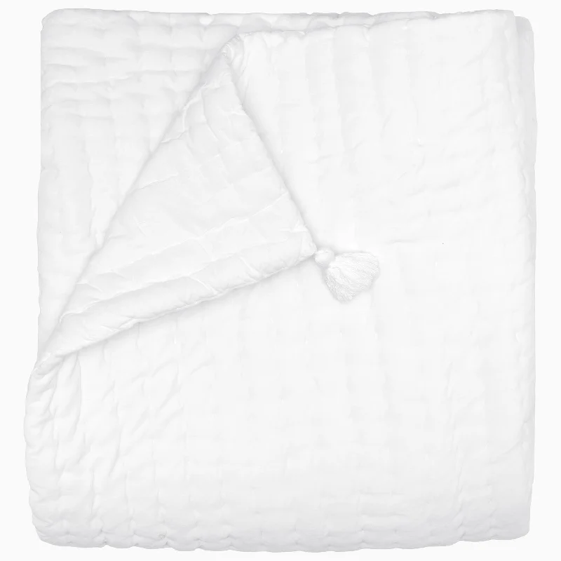 Travel Pillows for Long JourneysVelvet White Throw