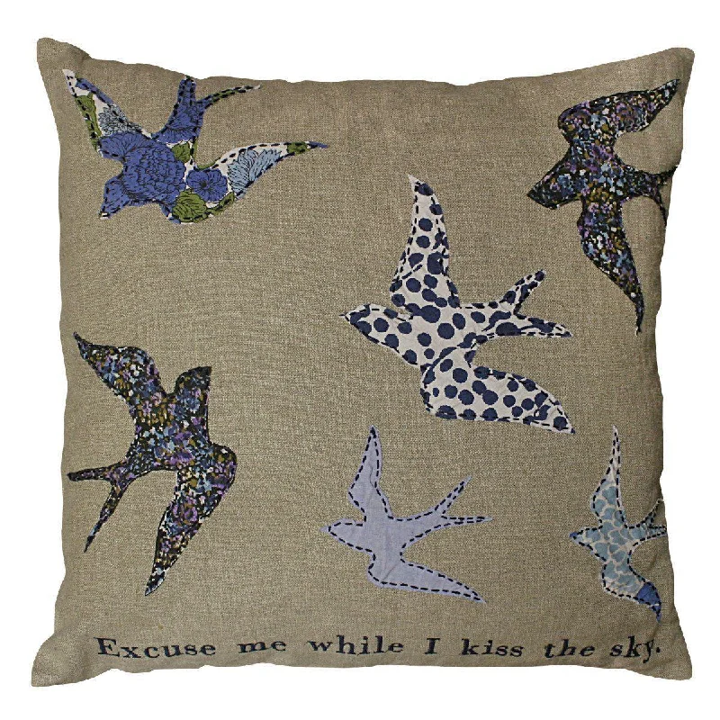 Down Alternative Pillows for Ethical ChoicesSugarboo Designs Excuse Me While I Kiss The Sky Pillow