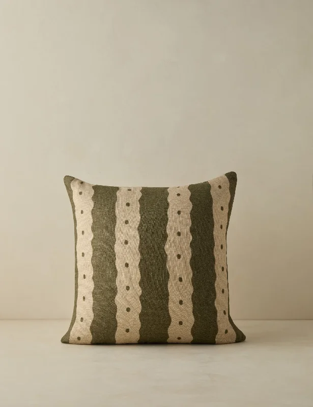 Firm Pillows for Side SleepersDotti Linen Pillow by Sarah Sherman Samuel