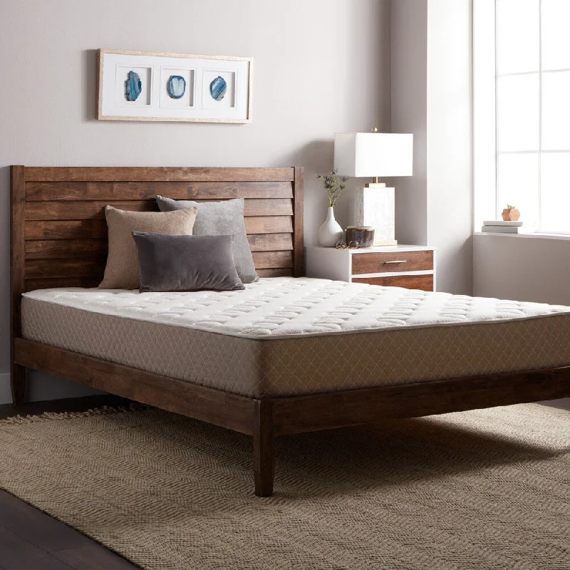 Hybrid mattresses combining foam and innerspring technologySelect Luxury 10-inch Quilted Memory Foam Mattress