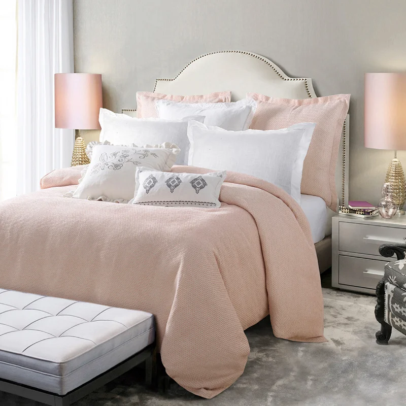 Microfiber blankets that are durable and easy to care forHiEnd Accents Jolie Duvet Package