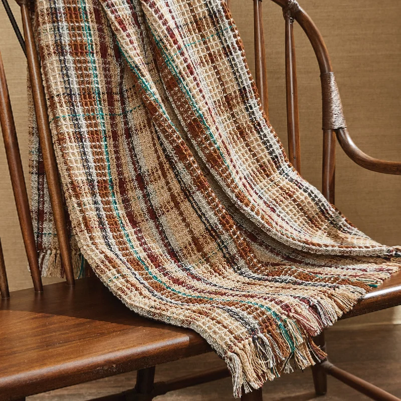 Cashmere blankets for ultimate softness and luxuryGamekeeper Plaid Throw
