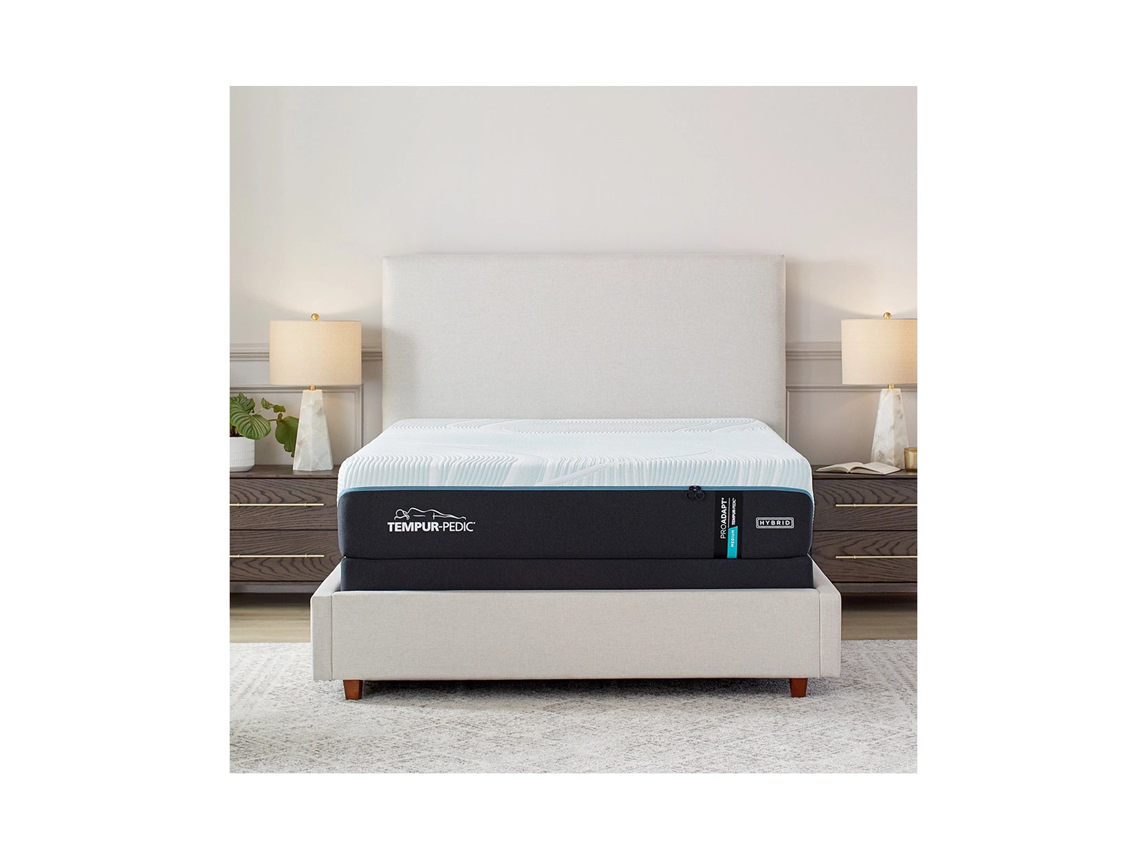 Natural latex and organic cotton blend mattressesTEMPUR-ProAdapt Medium Hybrid Twin XL Mattress