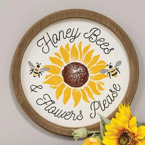 Bed skirts with a tropical print for a vacation - inspired feelHoney Bees & Flowers Please Sunflower Circle Frame Bed skirts with a tropical print for a vacation - inspired feelHoney Bees & Flowers Please Sunflower Circle Frame