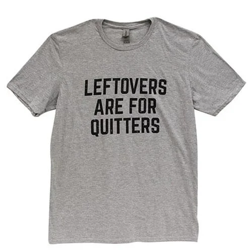 Bed skirts with a geometric cut - out designLeftovers Are For Quitters Sport Gray Large Bed skirts with a geometric cut - out designLeftovers Are For Quitters Sport Gray Large