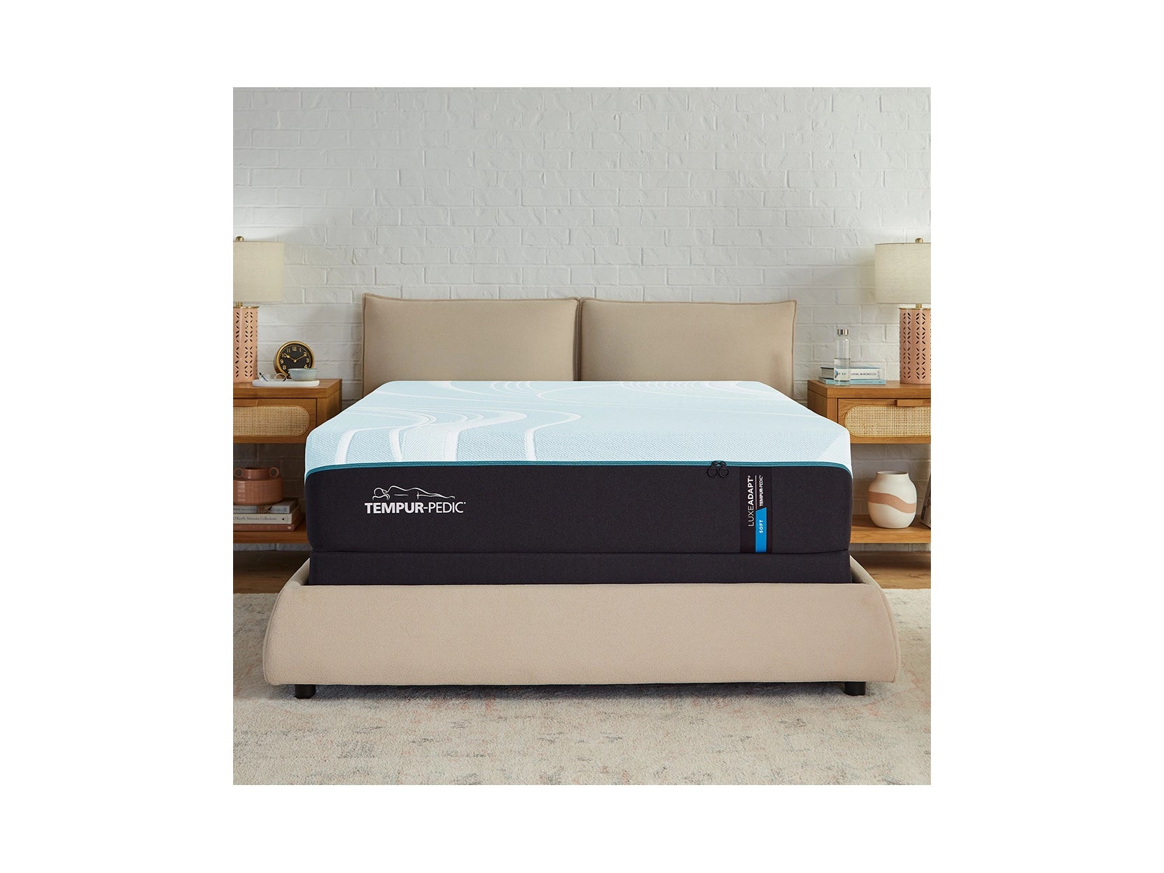 Memory foam mattresses for pressure relief and contouringTEMPUR-LuxeAdapt Soft Split California Mattress