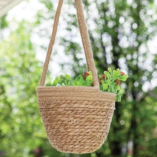 Bed skirts with a scalloped hem for a charming detailJute Hanging Flower Pot Holder Small Bed skirts with a scalloped hem for a charming detailJute Hanging Flower Pot Holder Small