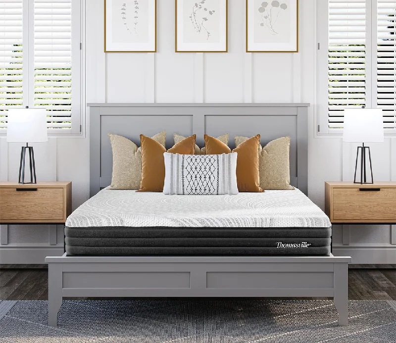 Bamboo - charcoal infused mattresses for odor absorptionThomasville Franklin 10.5'' Foam Medium Plush Hybrid Mattress Bamboo - charcoal infused mattresses for odor absorptionThomasville Franklin 10.5'' Foam Medium Plush Hybrid Mattress