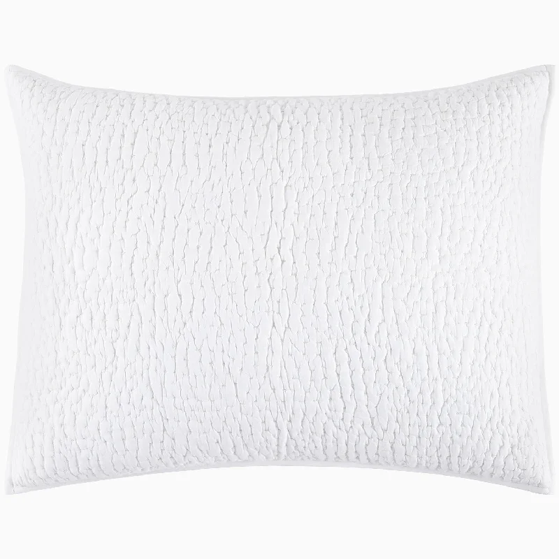 Travel Pillows for Long JourneysOrganic Hand Stitched White Sham