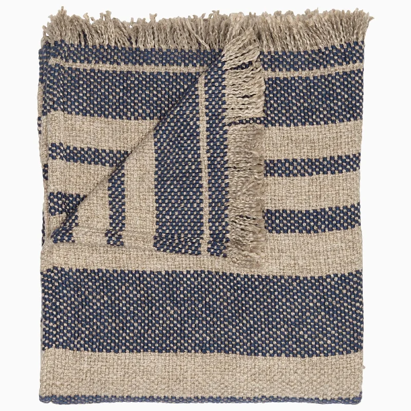 Down Alternative Pillows for Ethical ChoicesEkram Indigo Throw