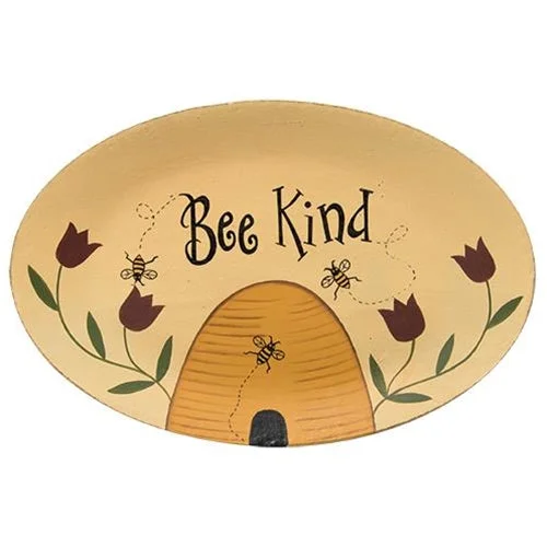 Linen bed skirts for a natural and rustic feelBee Kind Plate